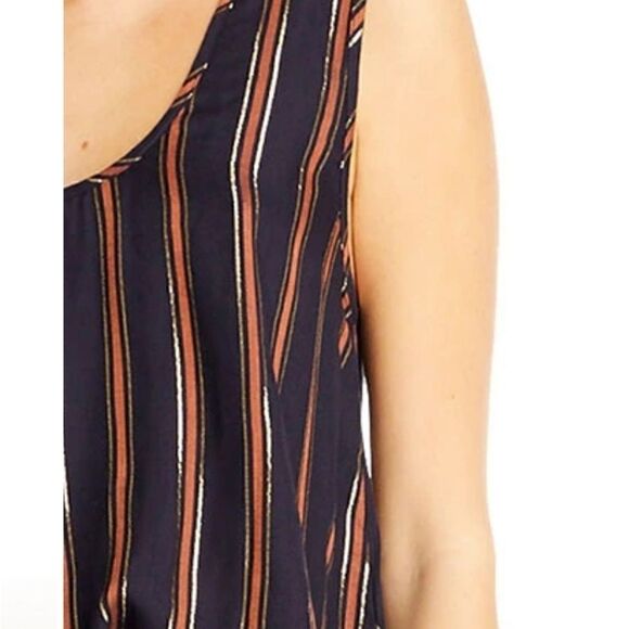Salt Water Lux KELSEY TANK - METALLIC STRIPE Size L - Picture 5 of 9